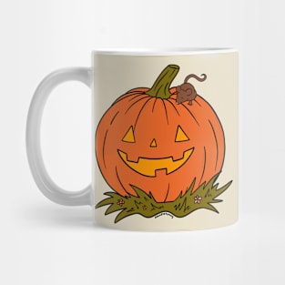 Pumpkin and Mouse Mug